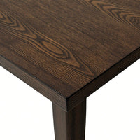Stunning Brown Wood Dining Table - Elegant Design For Your Dining Room