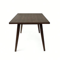 Stunning Brown Wood Dining Table - Elegant Design For Your Dining Room