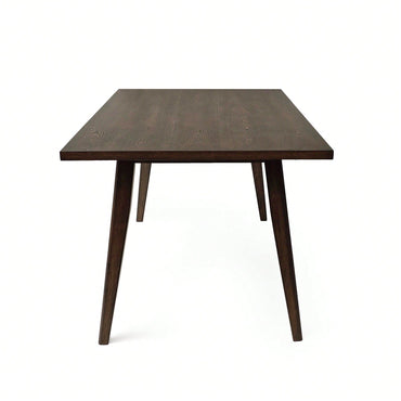 Stunning Brown Wood Dining Table - Elegant Design For Your Dining Room