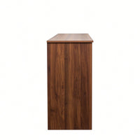 Stylish Wooden Buffet Sideboard With Doors And Drawers – Versatile Entryway & Dining Room Storage Cabinet, 43.3 Inches