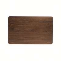 Elegant Walnut Dining Table With Sturdy Solid Wood Legs For Timeless Home Décor