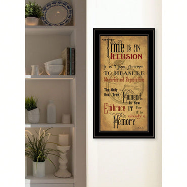 Framed Memories Wall Art Print In Black Frame For Home Decor