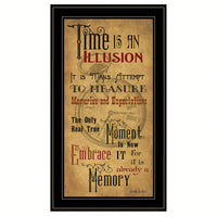 Framed Memories Wall Art Print In Black Frame For Home Decor
