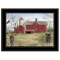 Framed Harbingers Of Spring Artwork In Black Frame For Home Decor