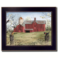 Harbingers Of Spring Framed Wall Art Ready To Hang Black Frame Decor