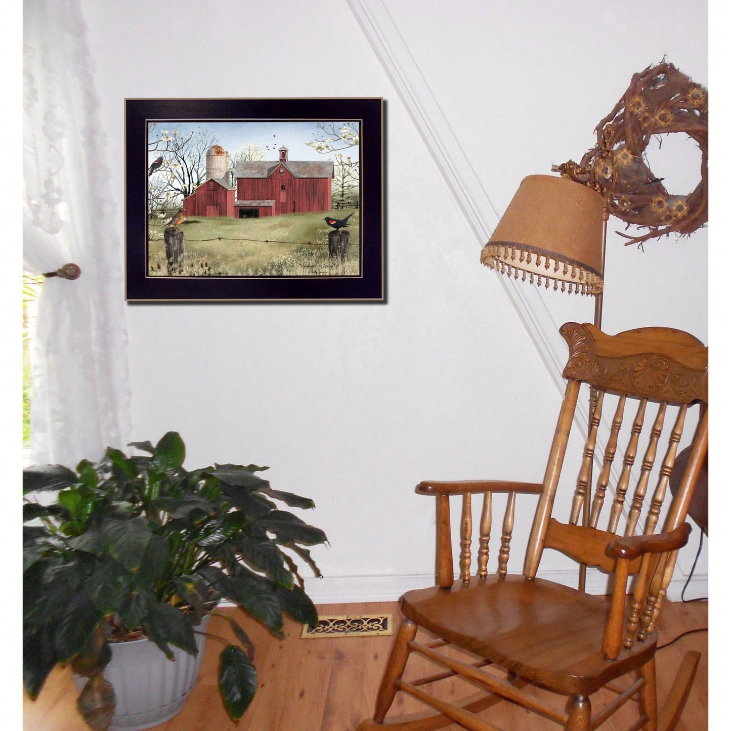 Harbingers Of Spring Framed Wall Art Ready To Hang Black Frame Decor