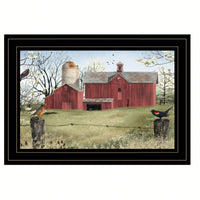 Framed Harbingers Of Spring Artwork In Black Frame For Home Decor
