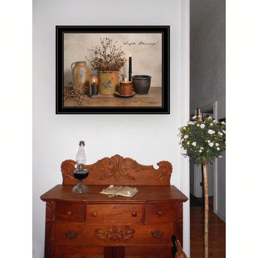 Framed Wall Art Simple Blessings Modern Home Decor For Living Room Bedroom Farmhouse Decoration