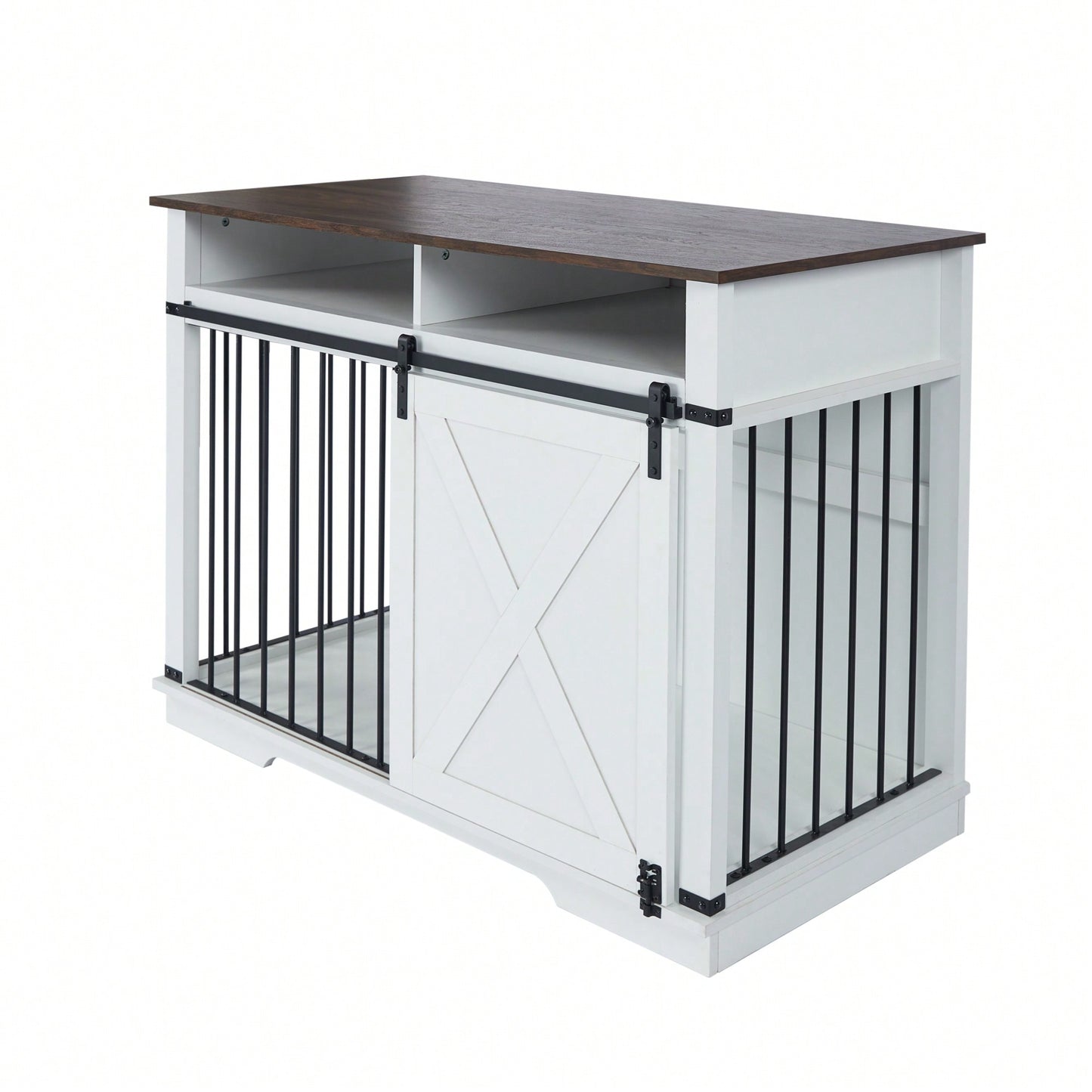 Spacious Dog Cage For Large Breeds With Easy Access And Ventilation