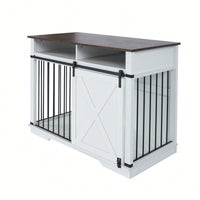 Spacious Dog Cage For Large Breeds With Easy Access And Ventilation