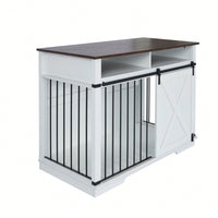 Spacious Dog Cage For Large Breeds With Easy Access And Ventilation