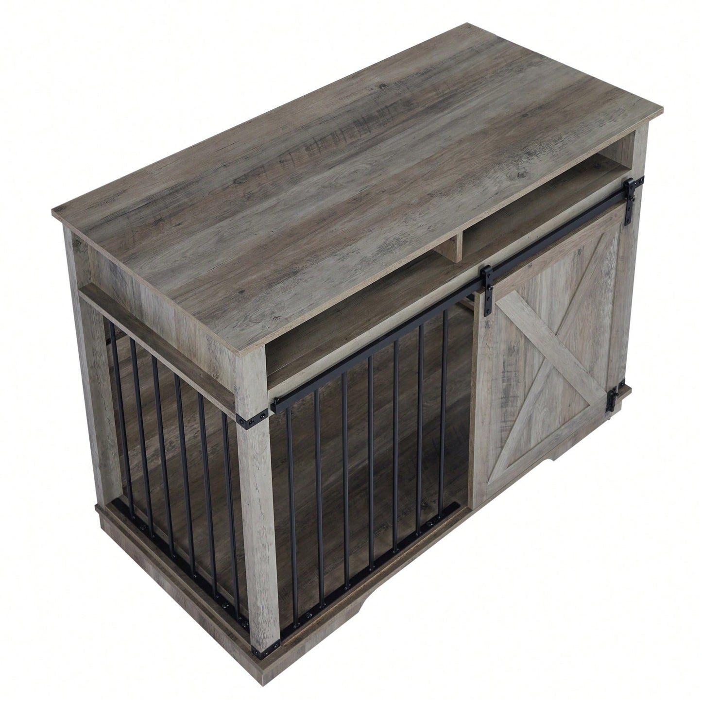 Spacious Dog Cage For Large Breeds With Easy Access And Ventilation