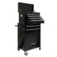High Capacity Rolling Tool Chest With Wheels And 6 Spacious Drawers For Convenient Tool Storage