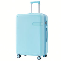 4 Piece Lightweight Luggage Set With Compression Packing Cubes Expandable Spinner Wheels And TSA Lock 16in 20in 24in 28in