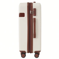 4 Piece Lightweight Luggage Set With Compression Packing Cubes Expandable Spinner Wheels And TSA Lock 16in 20in 24in 28in