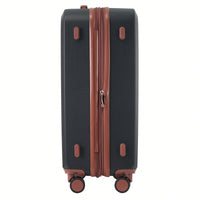 4 Piece Lightweight Luggage Set With Compression Packing Cubes Expandable Spinner Wheels And TSA Lock 16in 20in 24in 28in