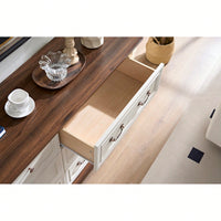 Rustic Farmhouse 6 Drawer Wooden Dresser Chest For Bedroom And Living Room Storage Organizer Sturdy Durable Design