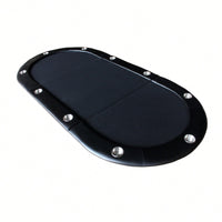 Tri-Fold Folding Poker Table Top For 10 Players Texas Holdem And Blackjack Casino Game Blue