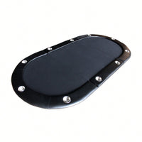 Tri-Fold Folding Poker Table Top For 10 Players Texas Holdem And Blackjack Casino Game Blue