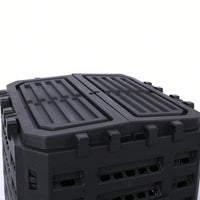 Large 132 Gallon Plastic Compost Bin For Easy Outdoor Composting And Fertile Soil Creation