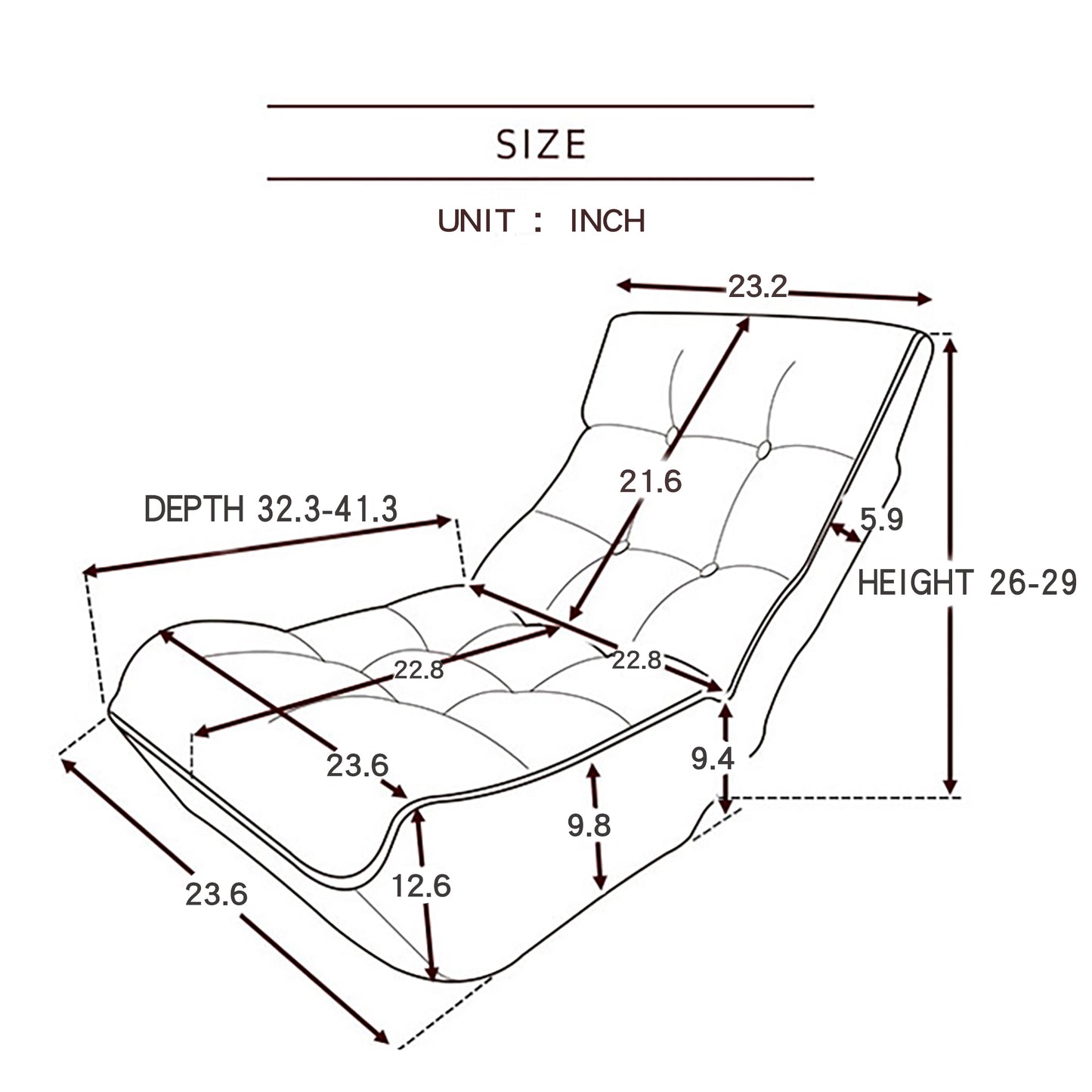 Single Sofa Reclining Chair