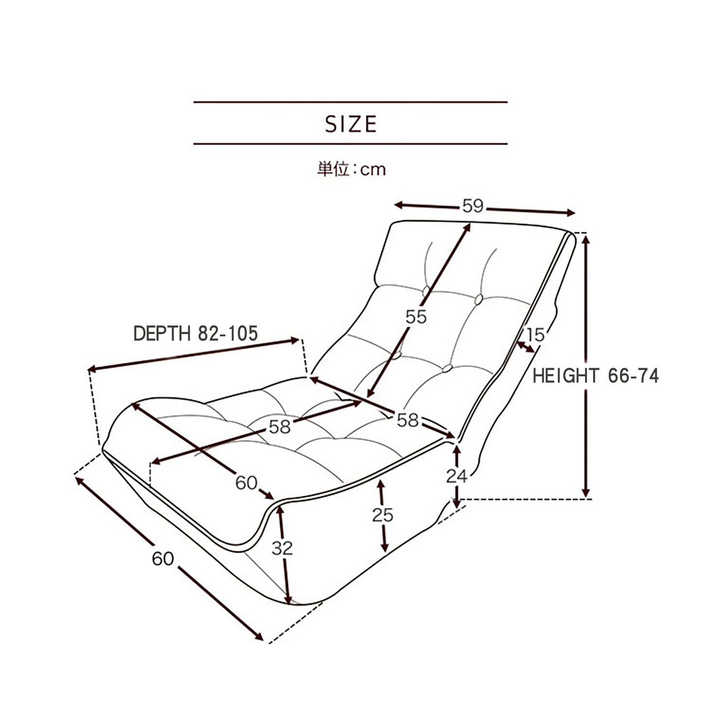 Single Sofa Reclining Chair