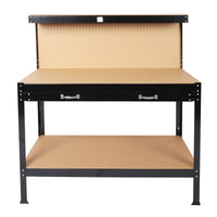 115cm Versatile Workbench for Home and Garage - Durable and Stylish Design