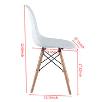 Set of 4 Chairs KD Leg