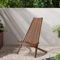 Portable Folding Wooden Chair for Outdoor and Indoor Use Lightweight and Stylish Design