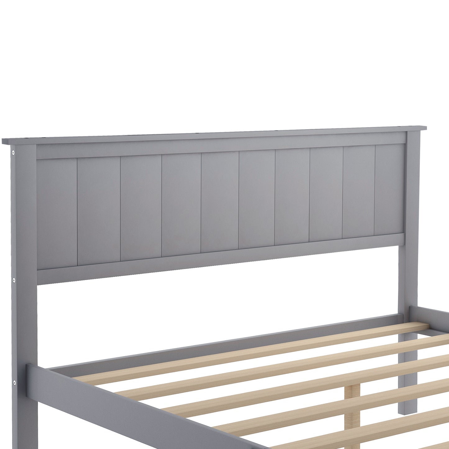 Twin Size Platform Bed with Under-bed Drawer