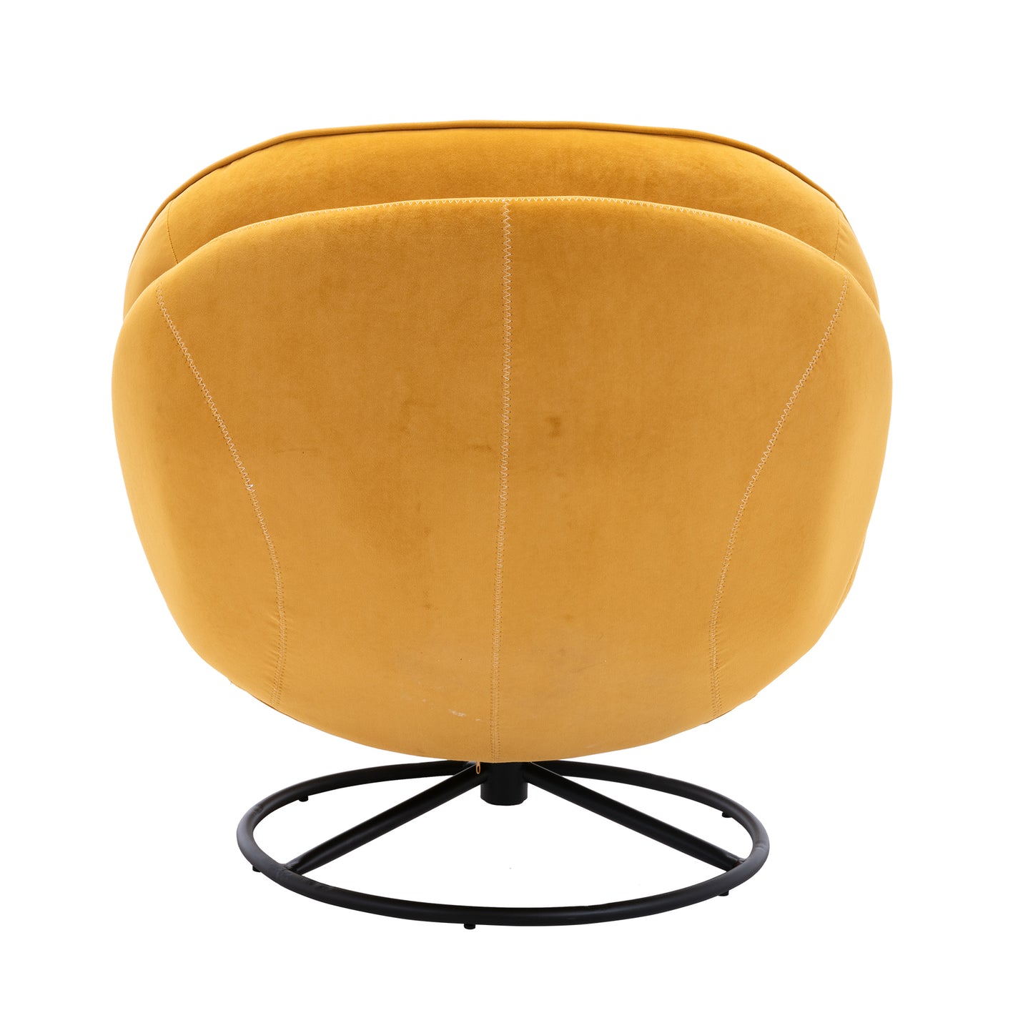 Accent Chair with Ottoman - Stylish Yellow TV Chair for Living Room Comfort