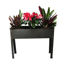 Metal Elevated Garden Bed - Large Outdoor Flowerpot Box for Vegetables & Flowers, Perfect for Backyard & Terrace, Standard Size