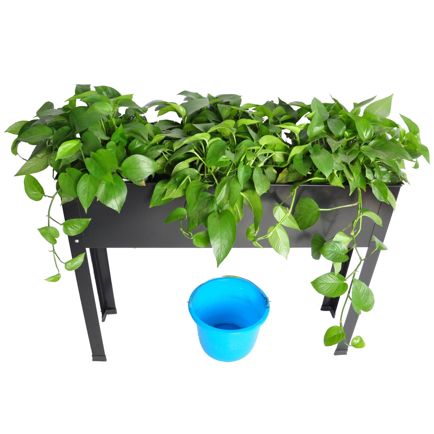 Metal Elevated Garden Bed - Large Outdoor Flowerpot Box for Vegetables & Flowers, Perfect for Backyard & Terrace, Standard Size