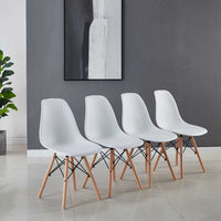 Set of 4 Chairs KD Leg