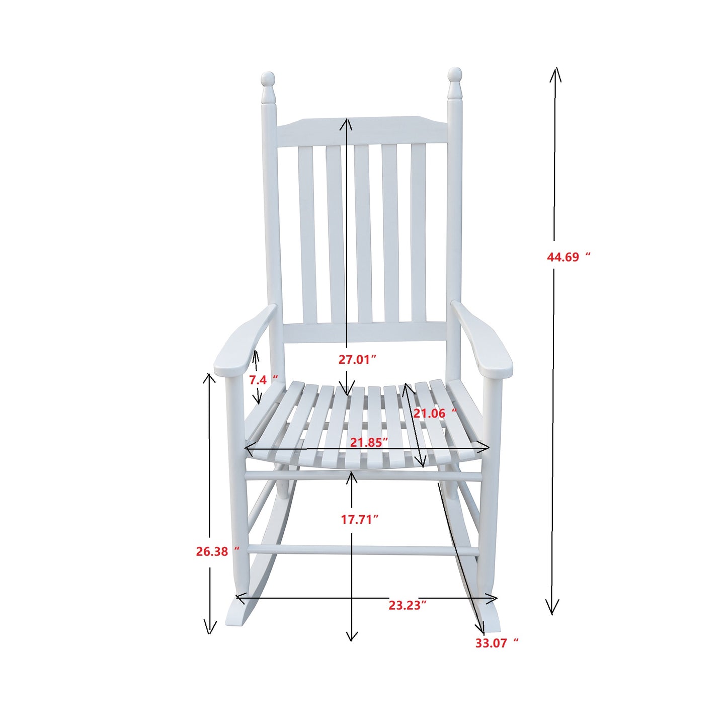 Solid Hardwood Outdoor Bench with Wide Seat and Sturdy Slatted Back for Balcony Porch Comfort Easy Assembly