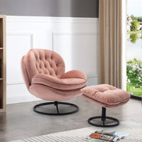 Accent Chair with Ottoman