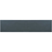Stylish Console Table with Storage Drawers and Bottom Shelf for Entryway Hallway, Navy Finish