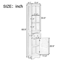 Tall Bathroom Cabinet, Freestanding Storage Unit with Drawer, MDF, Adjustable Shelf, Stylish White Storage Solution for Organized Bathroom