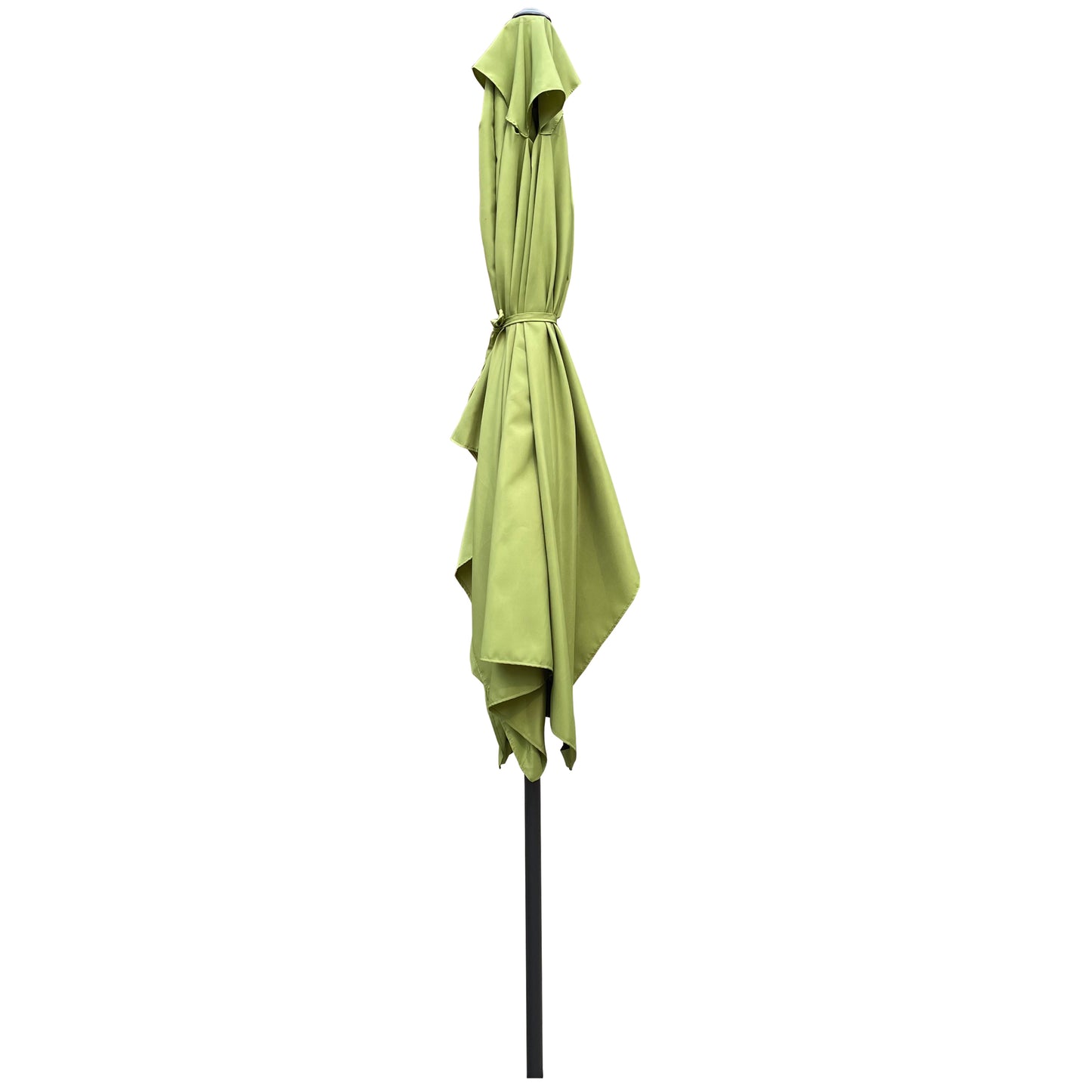 6x9ft Waterproof Patio Umbrella with Crank & Push Button Tilt - Perfect for Garden, Backyard & Poolside