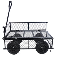 Durable Garden Wagon Cart - Heavy-Duty Transport Truck for Firewood, Supplies, and Outdoor Use - Easy Maneuverability & Versatile Design