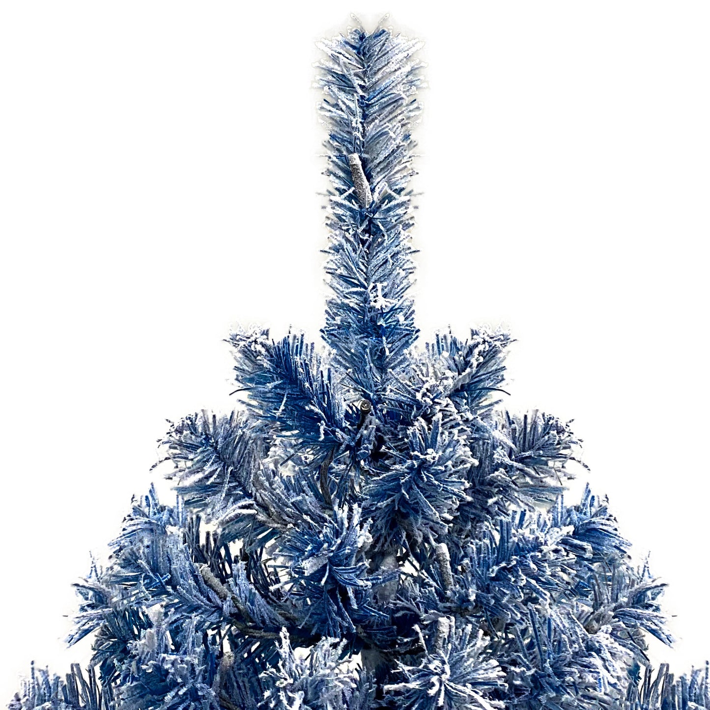 6FT Pre-Lit Snow Flocked Artificial Christmas Tree - Holiday Xmas Tree with 750 Branch Tips for Festive Decor