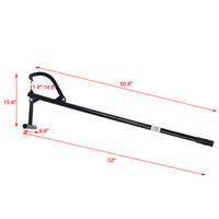 Heavy-Duty 48 Metal Log Lifter - Triple Thick Timber Jack for Easy Log Handling & Lifting
