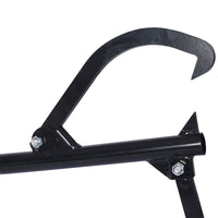 Heavy-Duty 48 Metal Log Lifter - Triple Thick Timber Jack for Easy Log Handling & Lifting