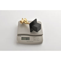 3/4 Cast Metal Volume Control Valve for Master Shower, Adjustable Brass Handle, 3-Piece Valve Body