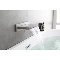 Wall Mount Waterfall Tub Faucet, High Flow Shower Spout for Bathroom Sink, Versatile Cascade Waterfall Design