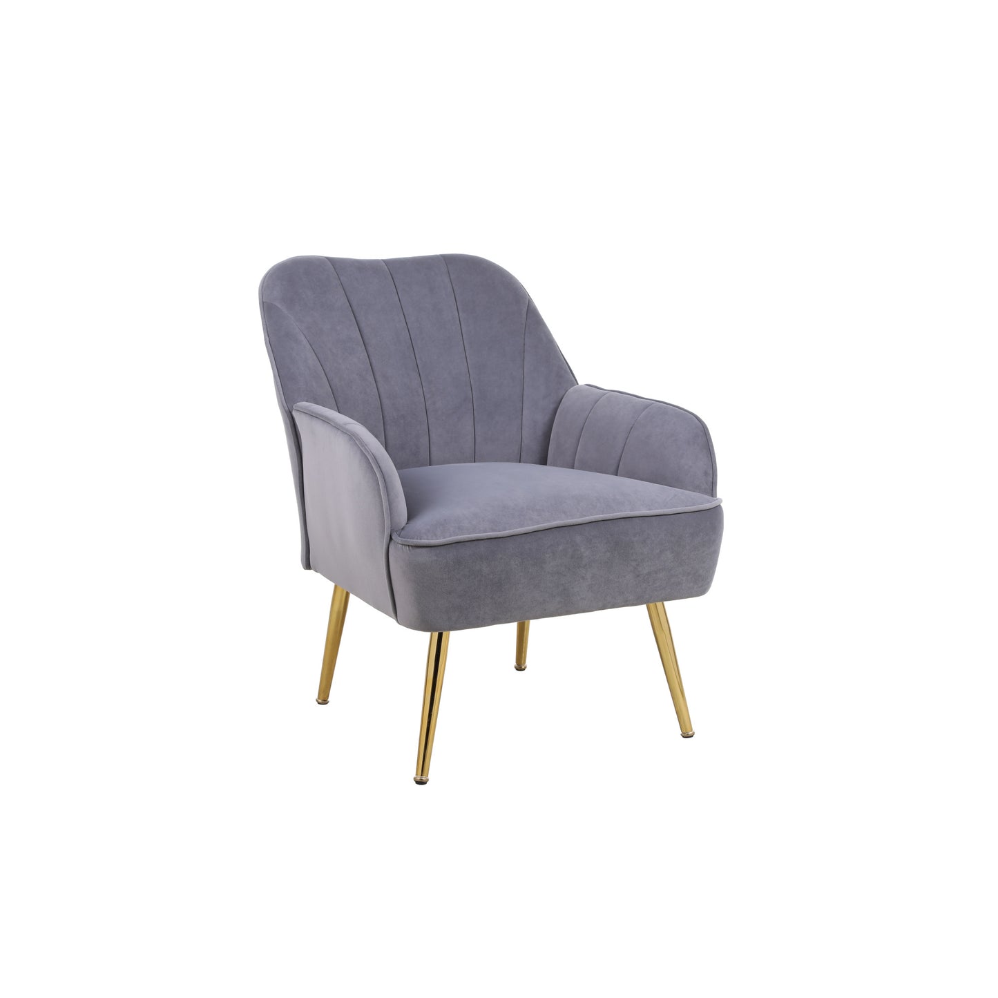 Modern Mid Century Velvet Sherpa Armchair for Living Room, Bedroom, Office - Easy Assembly & Stylish Comfort