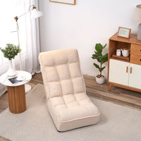 Adjustable Reclining Chair - Japanese Lazy Sofa for Tatami & Balcony - Comfortable Leisure Sofa