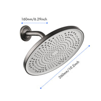 High Pressure Rain Shower Head - Luxury Modern Design - Easy Tool-less Installation in 1 Minute