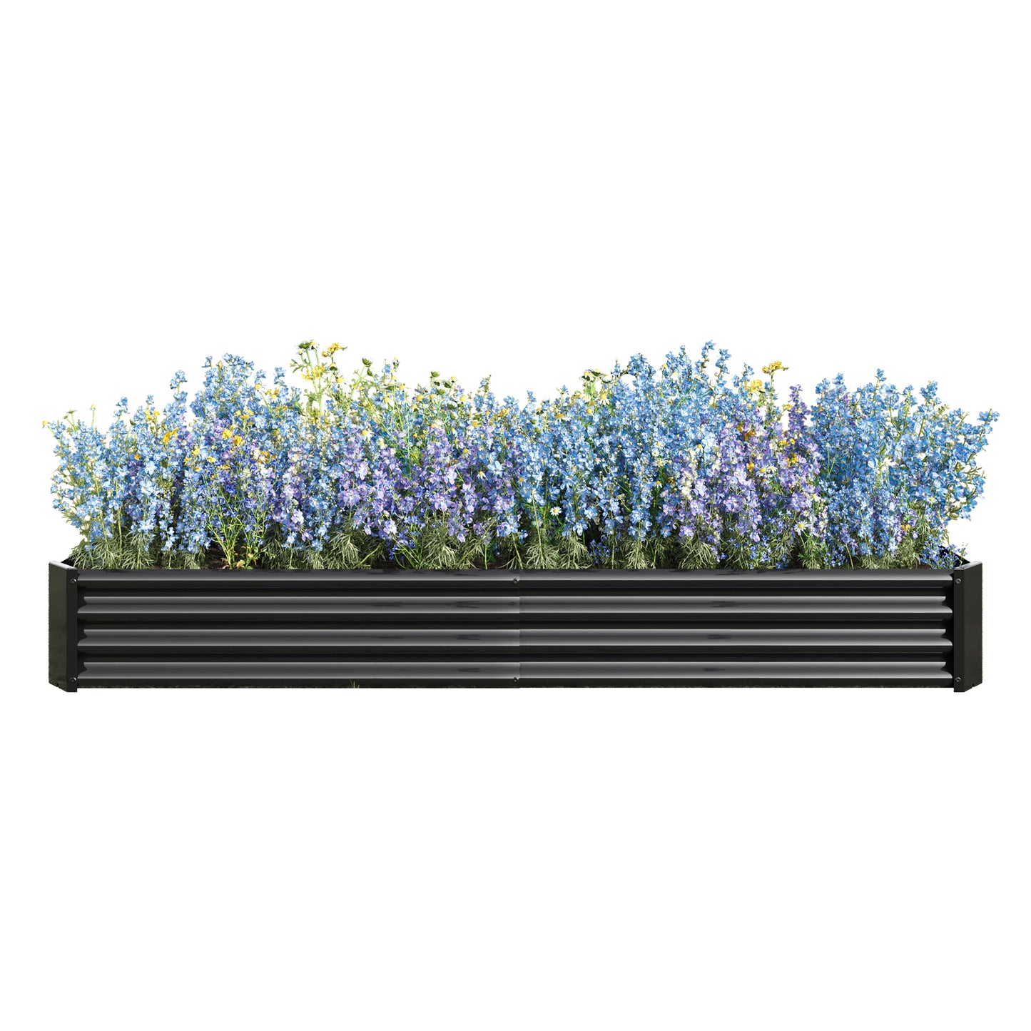 Large Raised Garden Bed Kit - Metal Raised Bed Garden For Flower Planters, Vegetables Herb