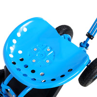 Rolling Garden Scooter Garden Cart Seat With Wheels And Tool Tray, 360 Swivel Seat